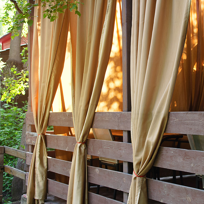 Summer,Veranda,Of,A,Cafe,Made,Of,Wood,With,Curtains.