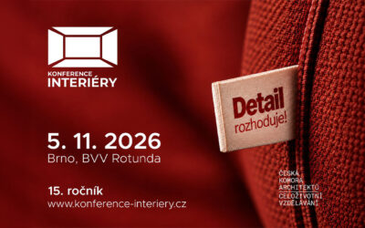 Pozvánka na brněnskou Konferenci INTERIÉRY